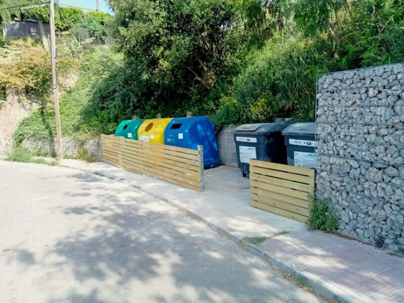 La Butia tancament contenidors Castellvi 2