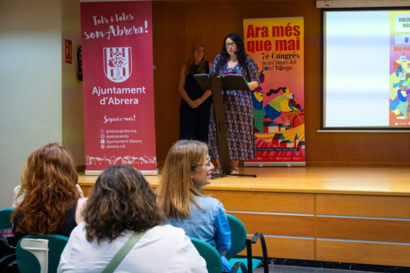 La Bustia Abrera subseu Congres Dones Baix Llobregat 2
