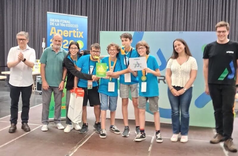 La Bustia Institut Montserrat Roig concurs Apertix Catalunya 1