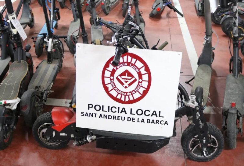 La Bustia Policia Local Sant Andreu patinets 3