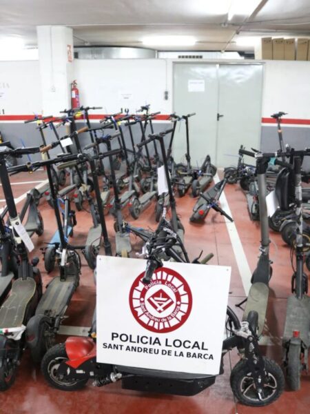 La Bustia Policia Local Sant Andreu patinets 4