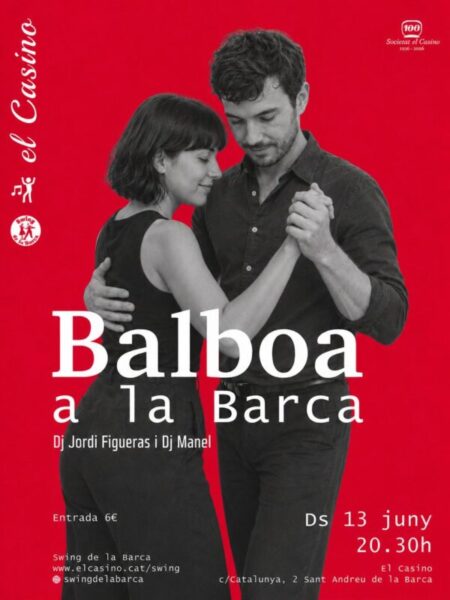 La Bustia cartell Balboa a la Barca 13 juny