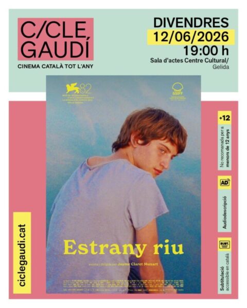 La Bustia cartell Cicle Gaudi Gelida 12 juny