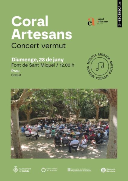 La Bustia cartell Coral Artesans Gelida