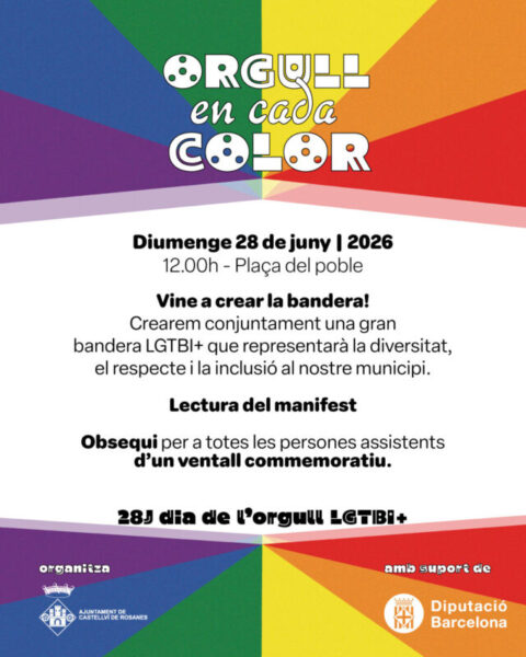 La Bustia cartell Dia Orgull Castellvi