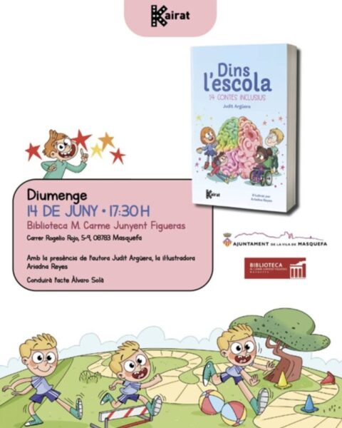 La Bustia cartell Dins escola Masquefa