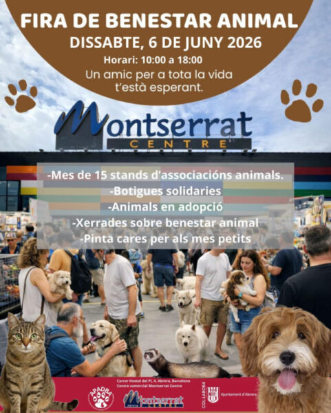 La Bustia cartell Fira Benestar Animal Abrera