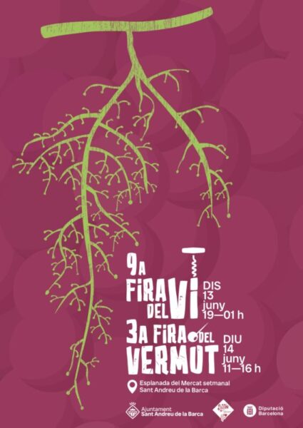La Bustia cartell Fira Vi i Vermut Sant Andreu