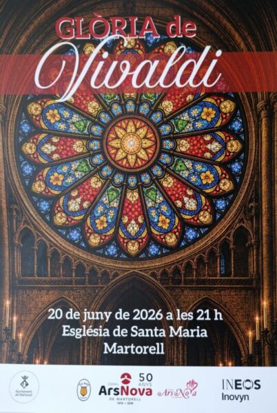 La Bustia cartell Gloria de Vivaldi