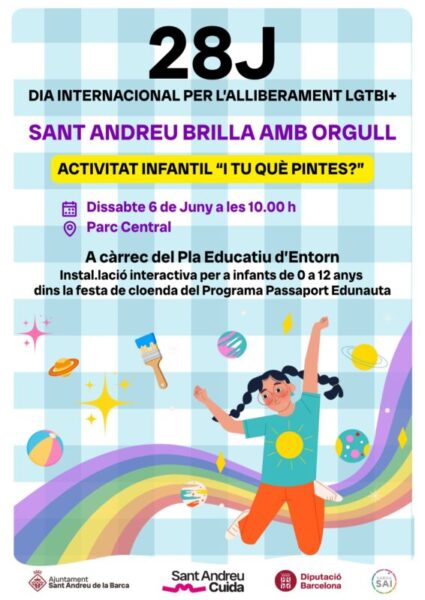 La Bustia cartell I tu que pintes Sant Andreu
