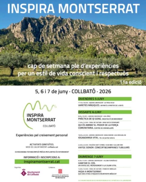 La Bustia cartell Inspira Montserrat