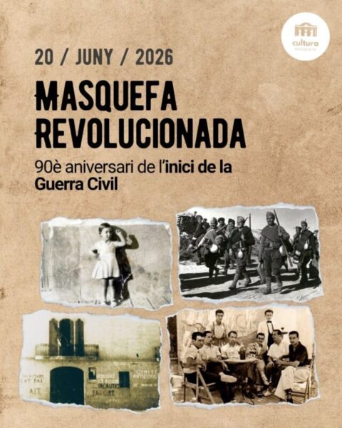La Bustia cartell Masquefa Revolucionada 2
