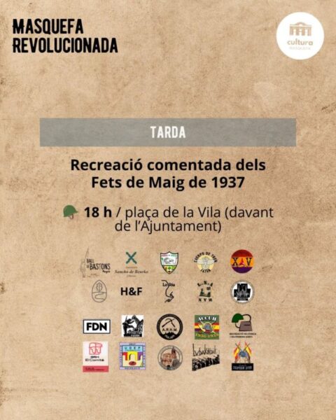 La Bustia cartell Masquefa Revolucionada 3