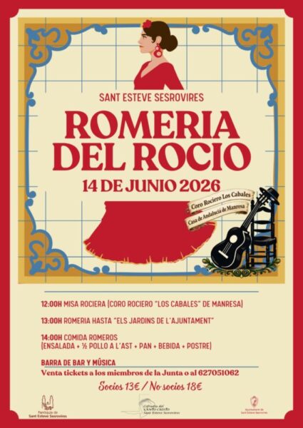 La Bustia cartell Romeria del Rocio