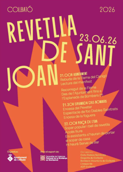 La Bustia cartell Sant Joan Collbato