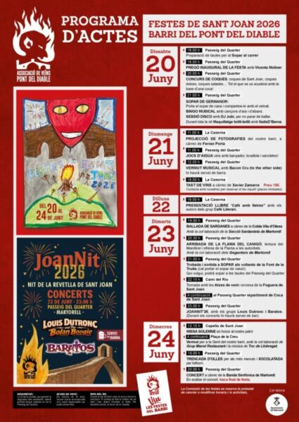 La Bustia cartell Sant Joan Martorell