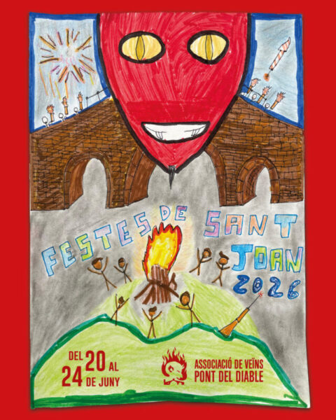 La Bustia cartell Sant Joan Pont del Diable