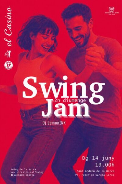 La Bustia cartell Swing Jam 14 juny