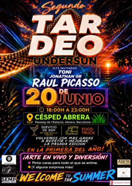 La Bustia cartell Tardeo Undersun