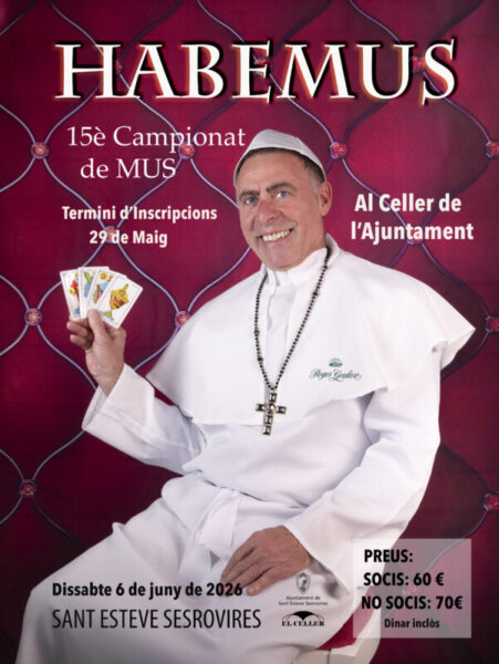 La Bustia cartell campionat Mus Sant Esteve