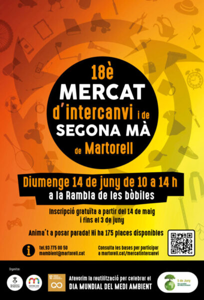 La Bustia cartell mercat segona ma Martorell