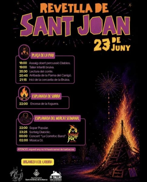 La Bustia cartell revetlla Sant Andreu 2026