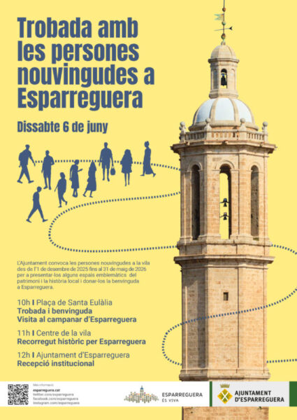 La Bustia cartell trobada nouvinguts Esparreguera