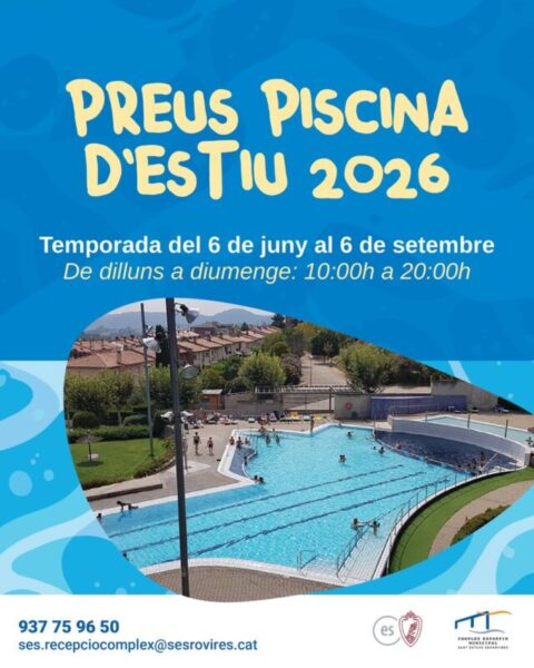 La Bustia cartells piscina Sant Esteve 2