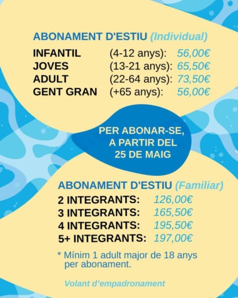 La Bustia cartells piscina Sant Esteve 3