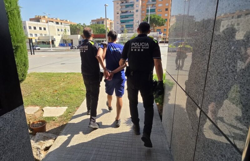 La Bustia detencio Sant Andreu 29 de maig
