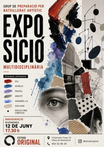 La Bustia exposicio Estudi Original Olesa 12 juny 2026