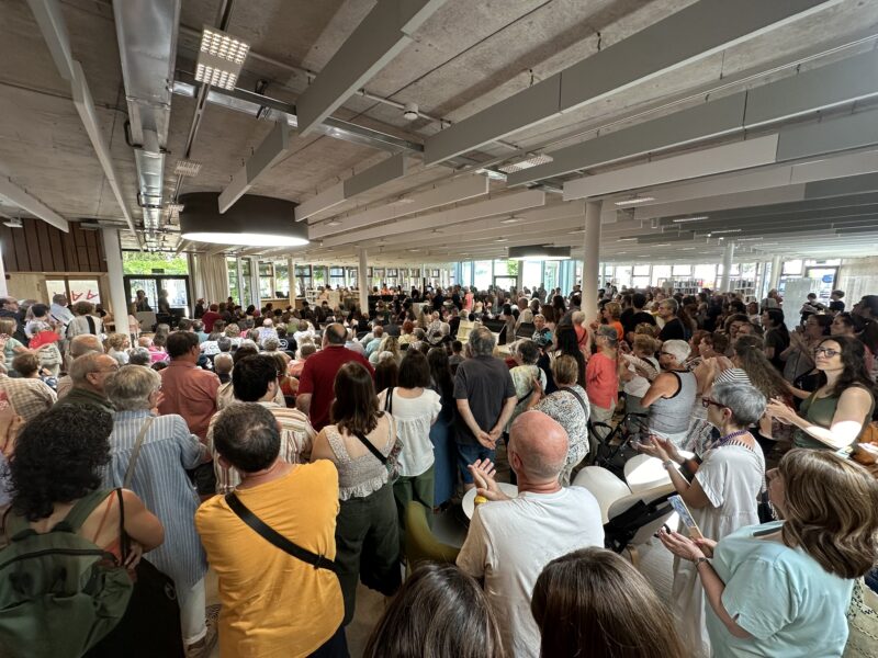 La Bustia inauguracio nova biblioteca Olesa
