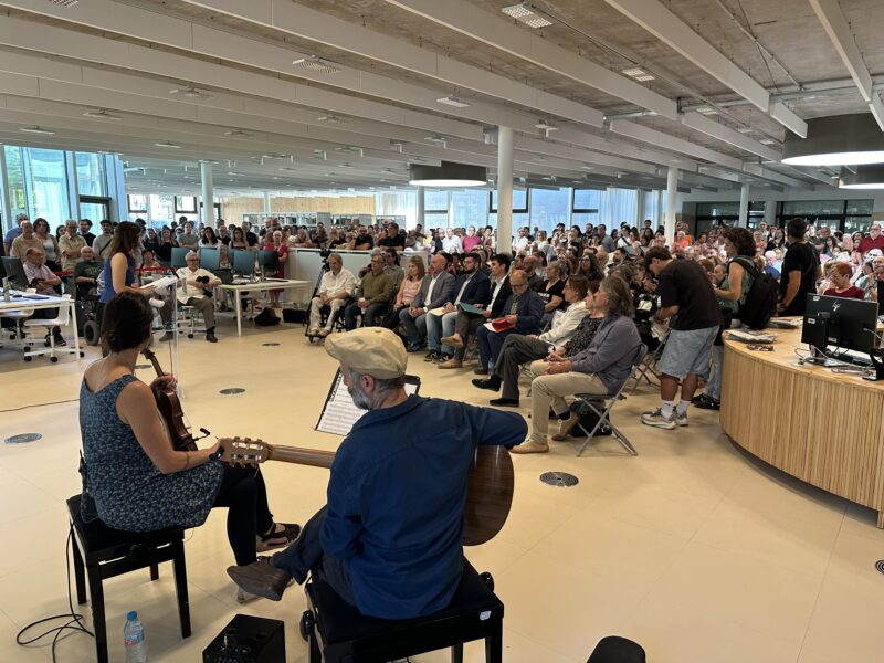 La Bustia inauguracio nova biblioteca Olesa