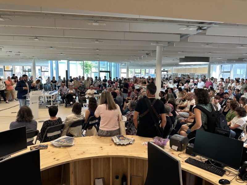 La Bustia inauguracio nova biblioteca Olesa