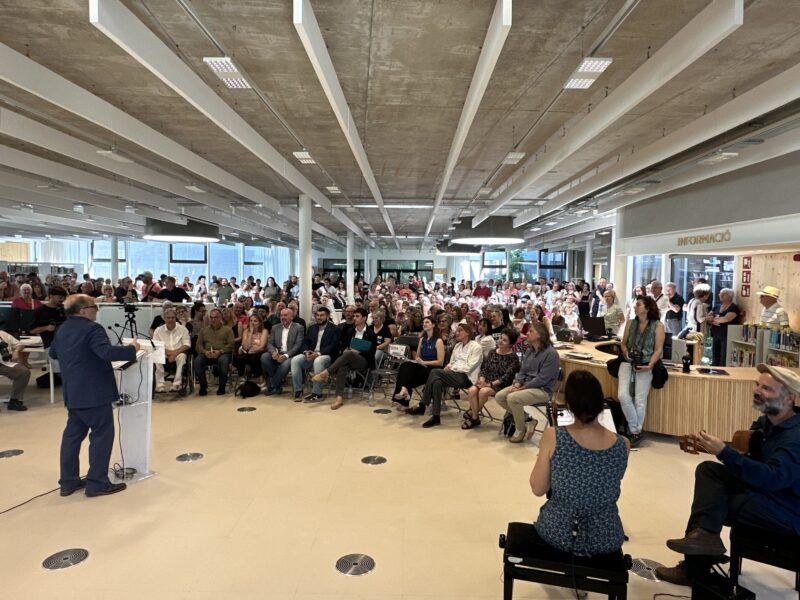 La Bustia inauguracio nova biblioteca Olesa