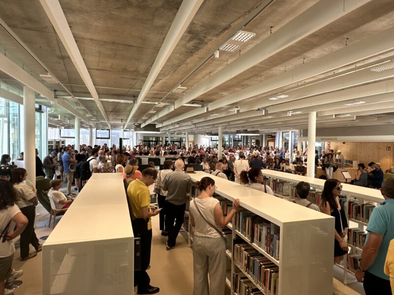 La Bustia inauguracio nova biblioteca Olesa