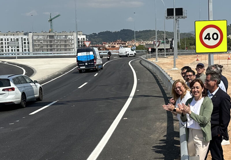 La Bustia obertura desdoblament B224 Martorell Sant Esteve C54 1 juny 2026