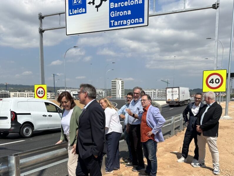 La Bustia obertura desdoblament B224 Martorell Sant Esteve C54 1 juny 2026