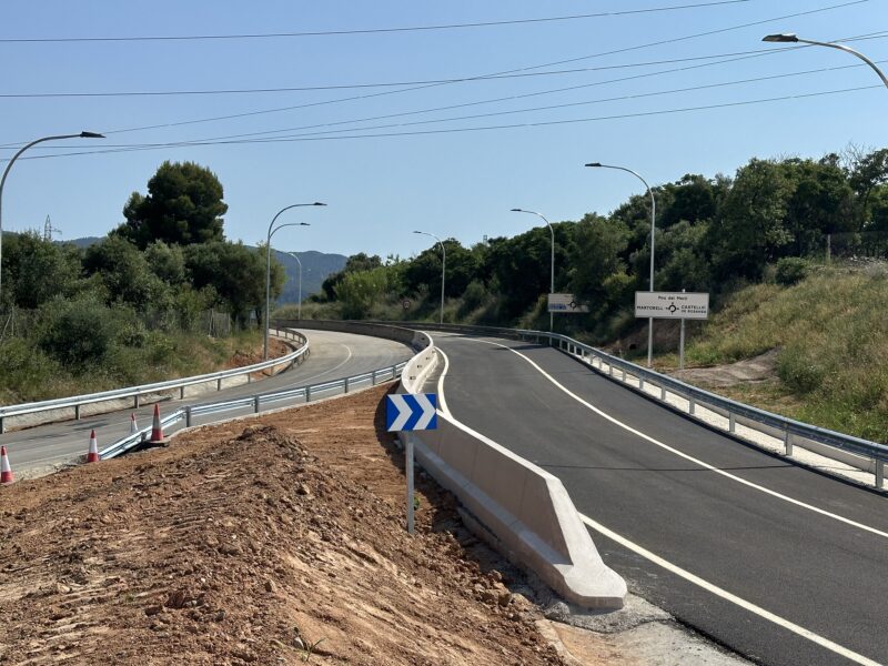 La Bustia obertura desdoblament B224 Martorell Sant Esteve C54 1 juny 2026
