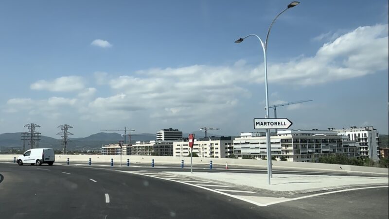 La Bustia obertura desdoblament B224 Martorell Sant Esteve C54 1 juny 2026