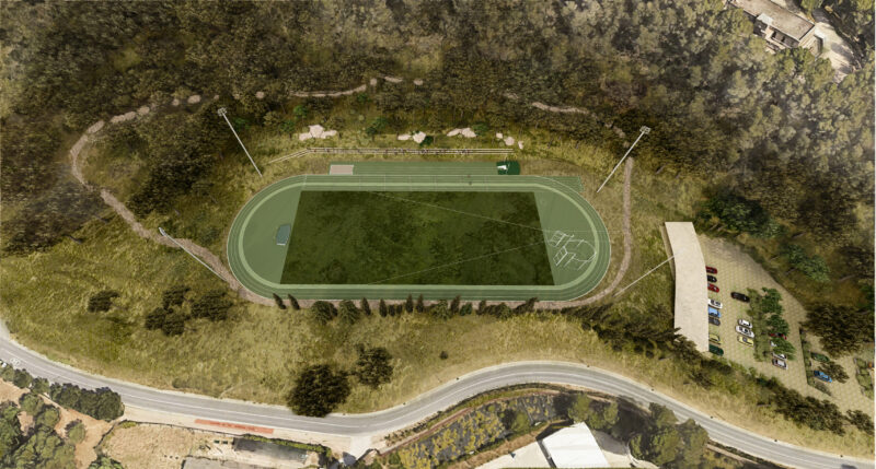 La Bustia pista atletisme Sant Andreu 2