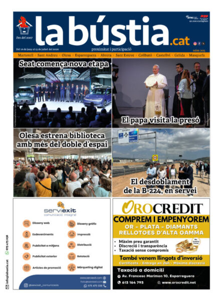 La Bustia portada La Bustia juny 2026