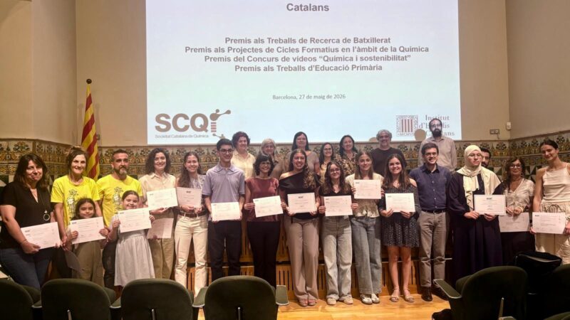 La Bustia premi quimica Jose Echegaray Martorell 2