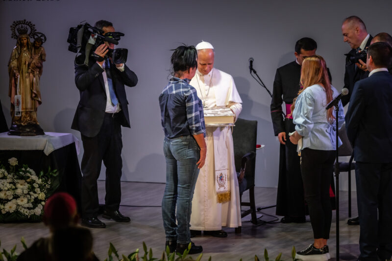 La Bustia visita Papa Lleo XIV Brians 1 Sant Esteve 10 juny 2026