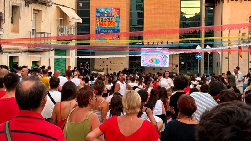 La Bustia Sant Esteve pantalla gegant i celebracions Espanya campiona Copa Mon futbol 2026