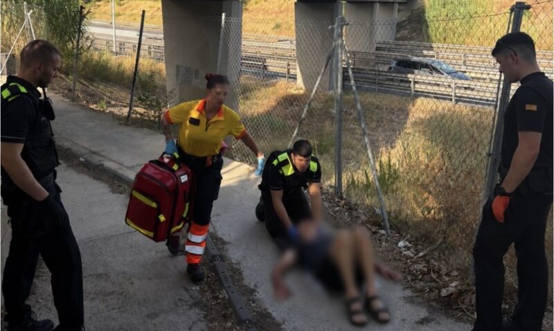 La Bustia assistencia via publica Martorell 2