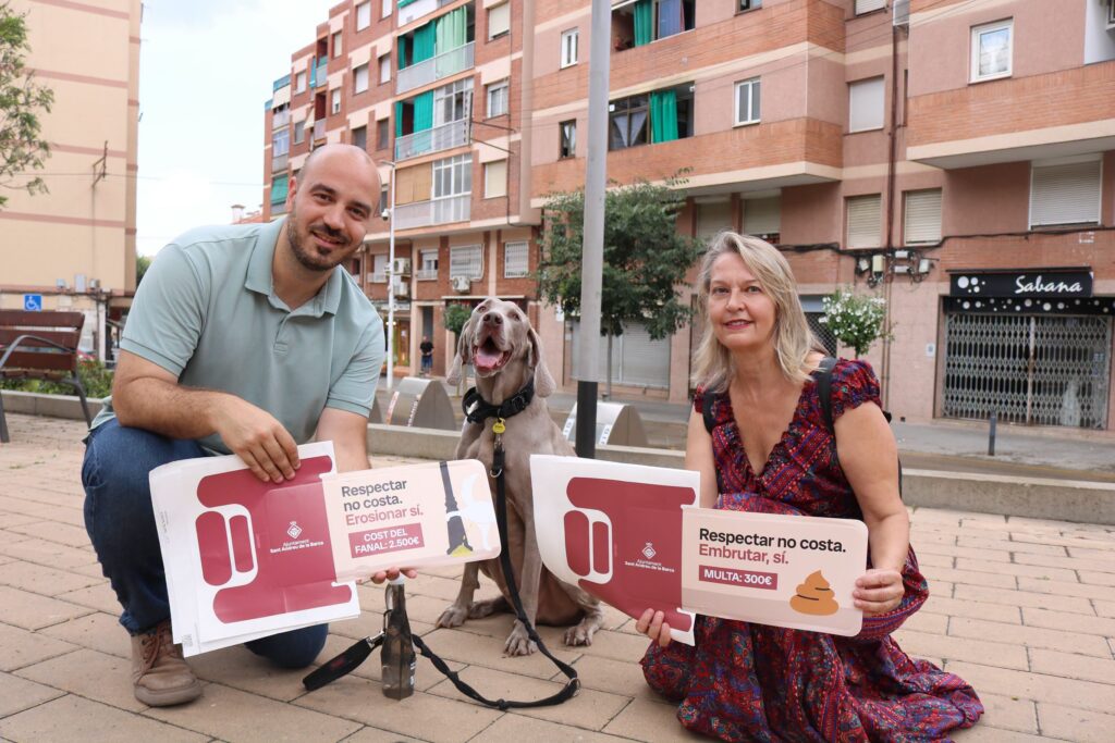 Sant Andreu engega la campanya de civisme 'Respectar no costa. Embrutar, sí!'