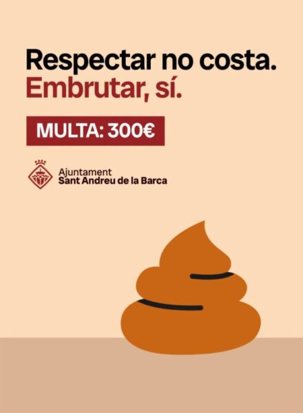 La Bustia campanya civisme gossos Sant Andreu 9