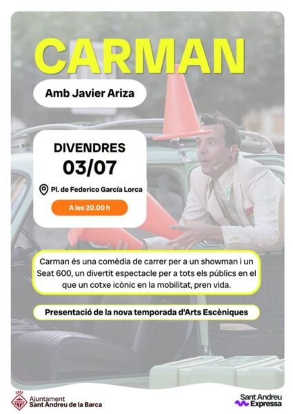 La Bustia cartell Carman Sant Andreu