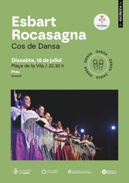 La Bustia cartell Esbart Rocasagna 18 juliol